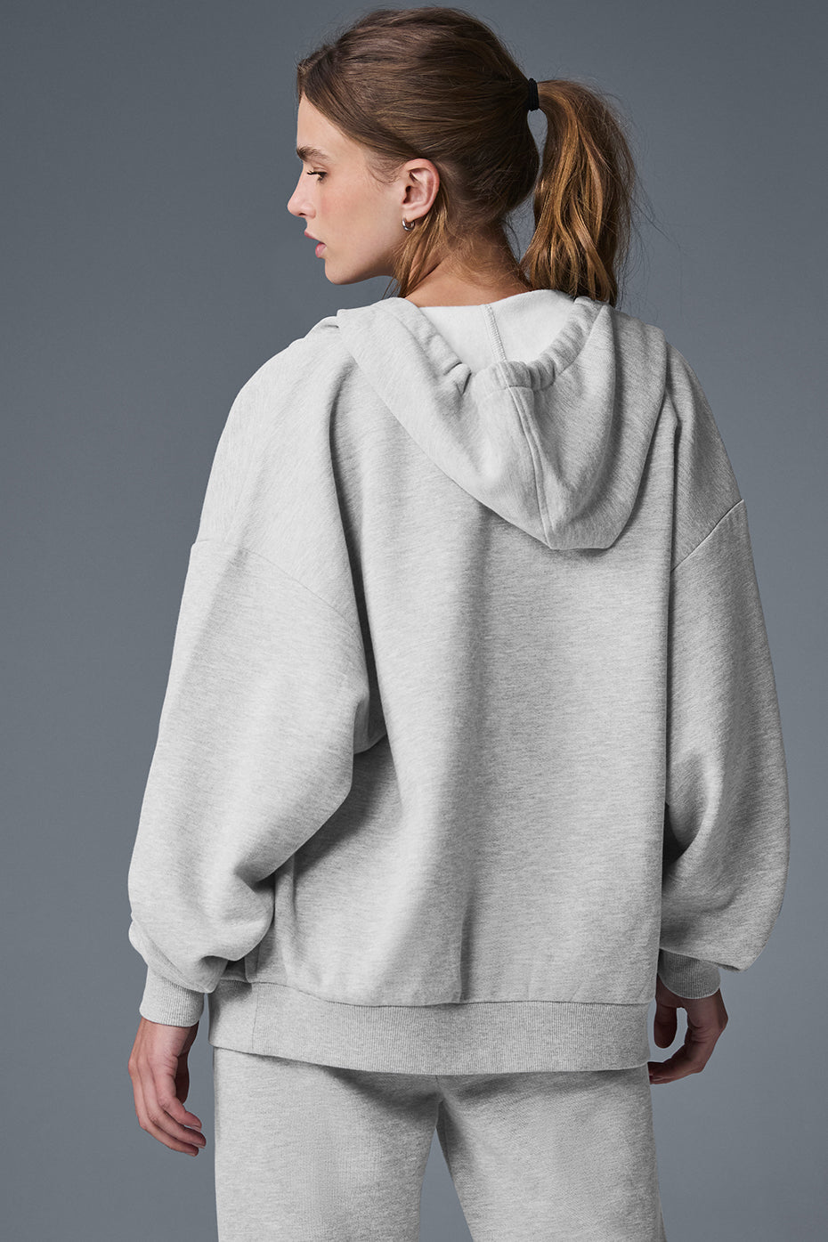 Accolade Full Zip Hooded Sweatshirt — Athletic Heather Grey