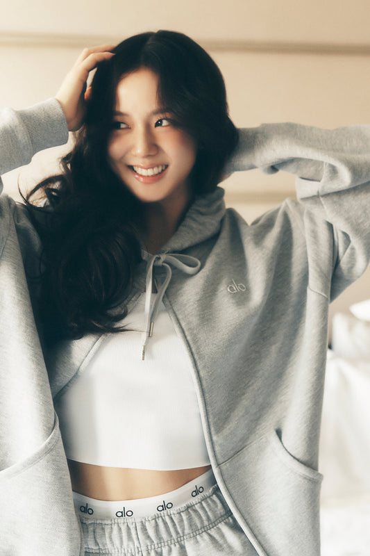 Accolade Full Zip Hooded Sweatshirt — Athletic Heather Grey