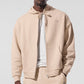 Accolade Full Zip Hooded Sweatshirt — Macadamia
