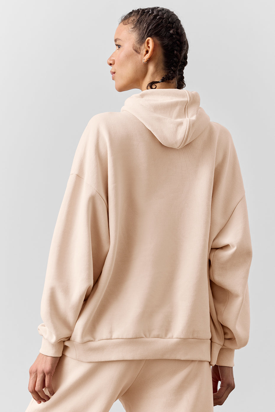 Accolade Full Zip Hooded Sweatshirt — Macadamia