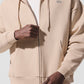 Accolade Full Zip Hooded Sweatshirt — Macadamia