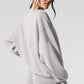 Washed Accolade Crew Neck Crew Sweatshirt — Grey Sky Wash
