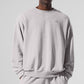 Washed Accolade Crew Neck Crew Sweatshirt — Grey Sky Wash