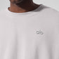 Washed Accolade Crew Neck Crew Sweatshirt — Grey Sky Wash