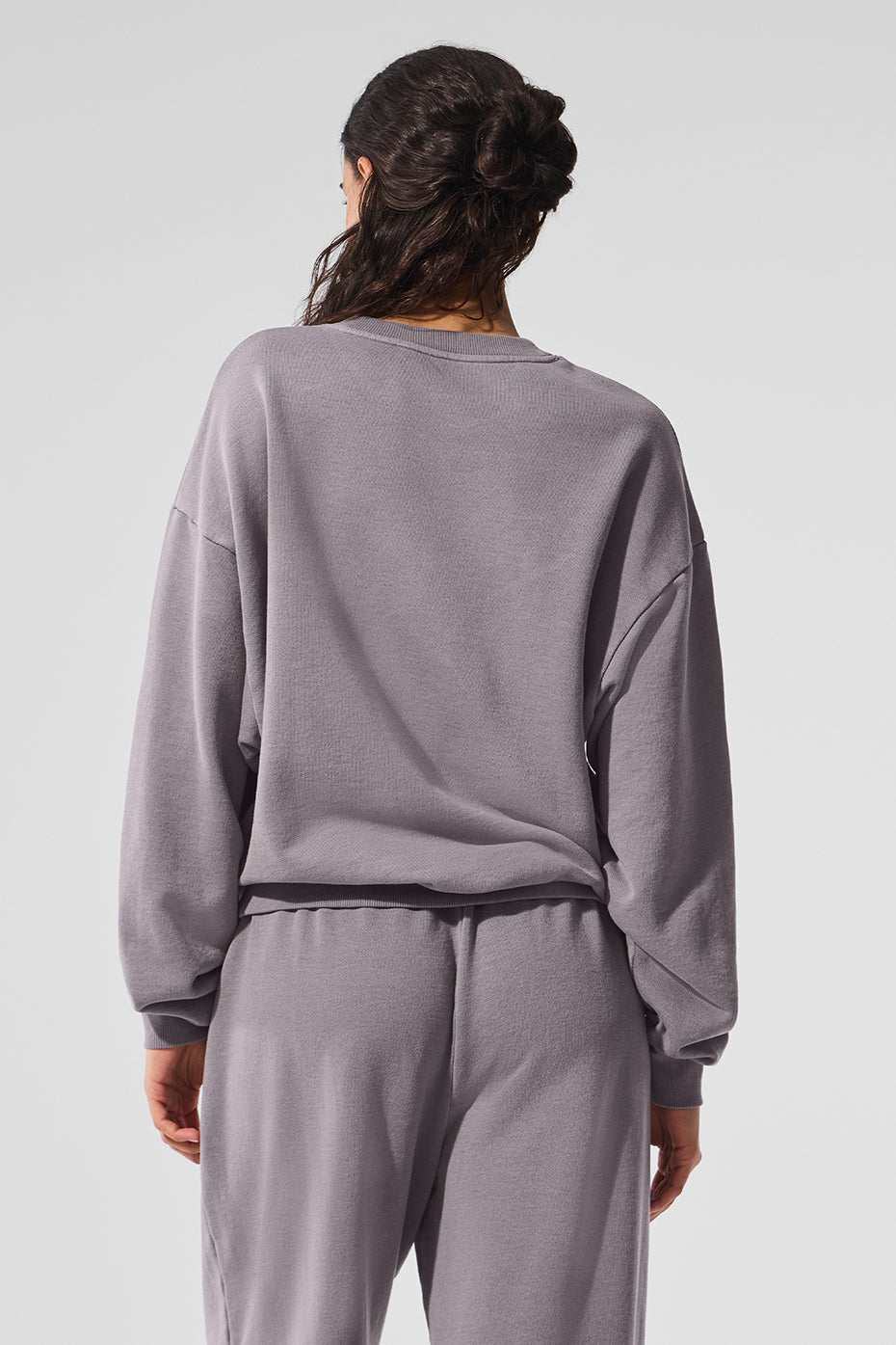 Washed Accolade Crew Neck Crew Sweatshirt — Cool Grey Wash