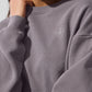 Washed Accolade Crew Neck Crew Sweatshirt — Cool Grey Wash