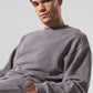 Washed Accolade Crew Neck Crew Sweatshirt — Cool Grey Wash