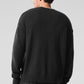 New Class Cashmere Crewneck Sweater — Black