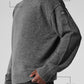 New Class Cashmere Crewneck Sweater — Platinum Grey