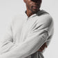 New Class Cashmere Full Zip Hooded Sweatshirt — Pearl Grey Heather