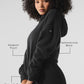 New Class Cashmere Hooded Sweatshirt — Black