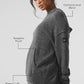 New Class Cashmere Hooded Sweatshirt — Platinum Grey