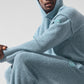 New Class Cashmere Hooded Sweatshirt — Celestial Blue Granite Heather