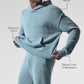 New Class Cashmere Hooded Sweatshirt — Celestial Blue Granite Heather