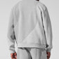 Make Waves Crew Neck Crew Sweatshirt — Athletic Heather Grey Tonal