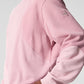 Make Waves Crew Neck Crew Sweatshirt — Sunset Pink Tonal