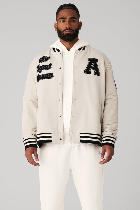 G.O.A.T Zip Jacket — Bone
