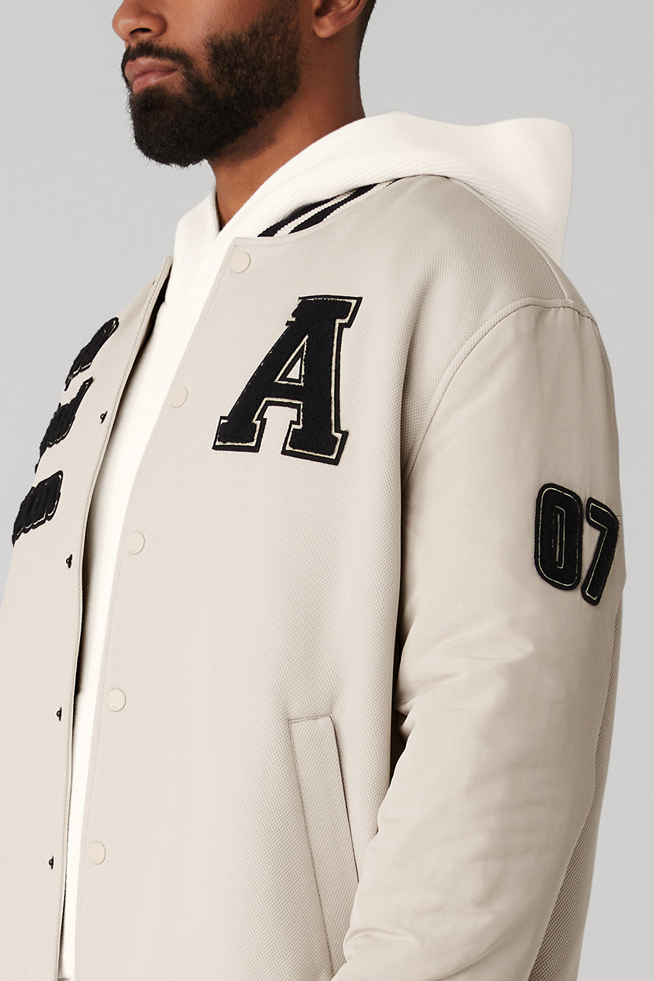 G.O.A.T Zip Jacket — Bone