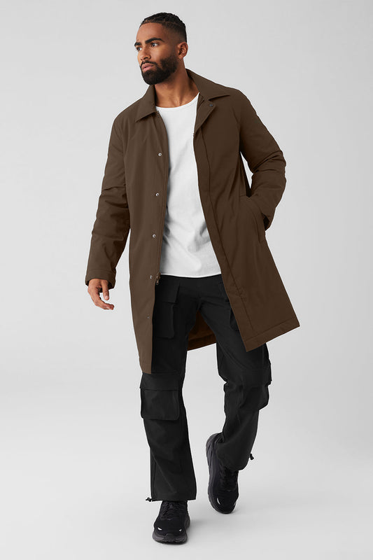 Signature Overcoat — Espresso