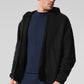 Renown Heavy Weight Full Zip Hooded Sweatshirt — Black