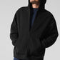 Renown Heavy Weight Full Zip Hooded Sweatshirt — Black