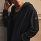 Renown Heavy Weight Full Zip Hooded Sweatshirt — Black