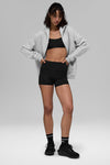 Renown Heavy Weight Full Zip Hooded Sweatshirt — Athletic Heather Grey