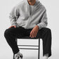 Renown Heavy Weight Full Zip Hooded Sweatshirt — Athletic Heather Grey