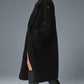 Oversized Sherpa Trench — Black