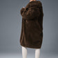 Oversized Sherpa Trench — Espresso