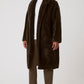 Oversized Sherpa Trench — Espresso