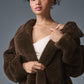 Oversized Sherpa Trench — Espresso