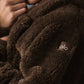Oversized Sherpa Trench — Espresso