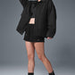 Unisex One Up Zip Jacket — Black