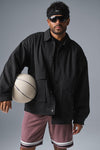 Unisex One Up Zip Jacket — Black