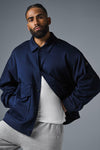 Unisex One Up Zip Jacket — Navy