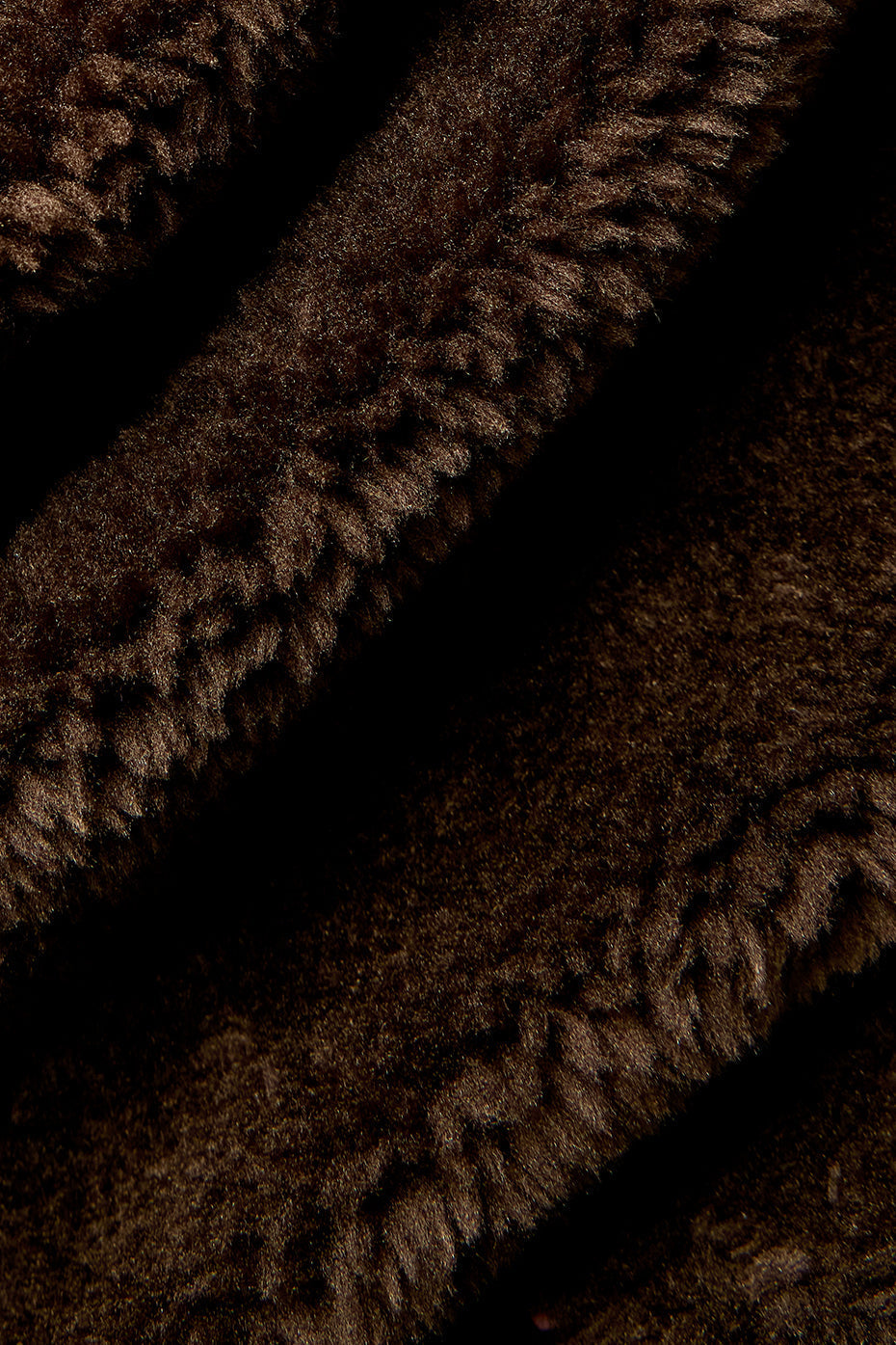 Sherpa Edge Shacket — Espresso