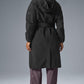 Crinkle On The Move Trench — Black