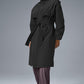 Crinkle On The Move Trench — Black
