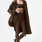 Crinkle On The Move Trench — Espresso