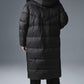 Gold Rush Puffer Trench — Black
