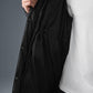Gold Rush Puffer Trench — Black
