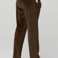 Velour Baller Pant — Espresso