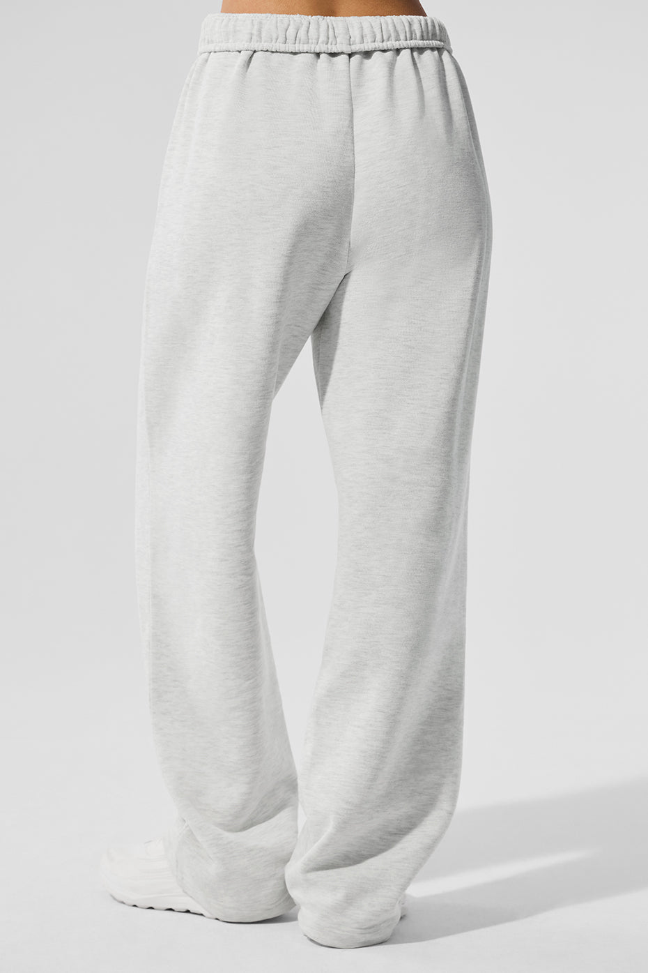Accolade Straight Leg Joggers — White Heather