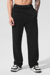 Accolade Straight Leg Joggers — Black
