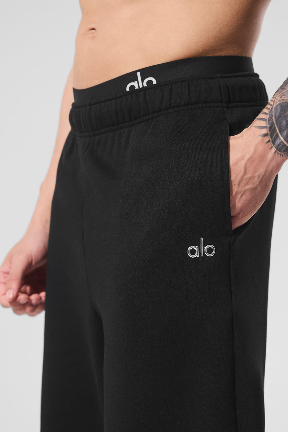 Accolade Straight Leg Joggers — Black