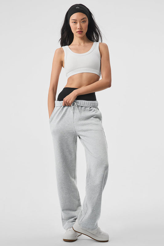 Accolade Straight Leg Joggers — Athletic Heather Grey