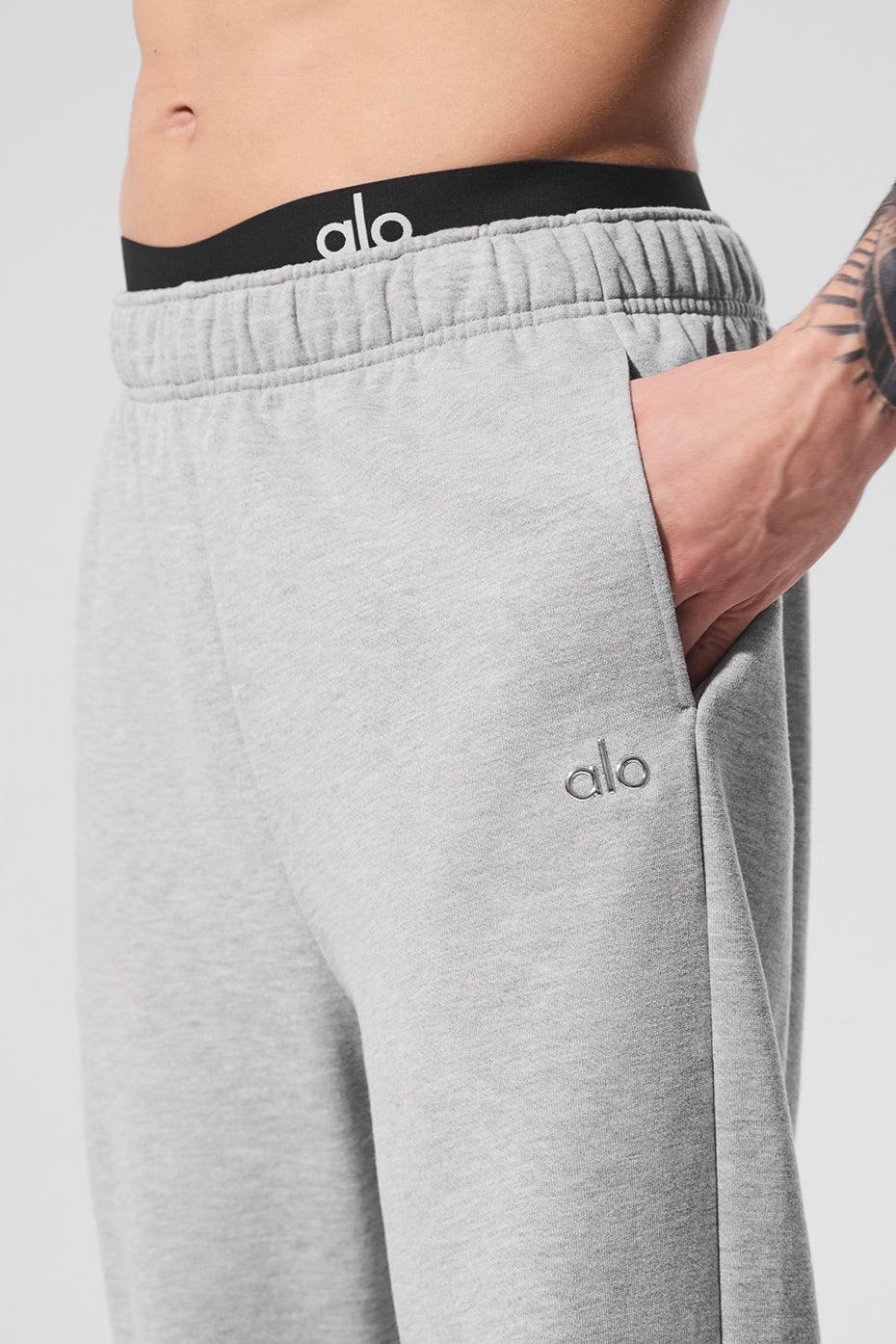 Accolade Straight Leg Joggers — Athletic Heather Grey