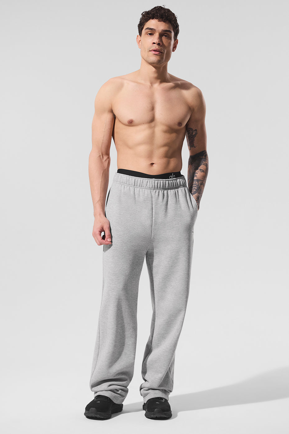 Accolade Straight Leg Joggers — Athletic Heather Grey