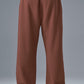 Accolade Straight Leg Joggers — Chestnut
